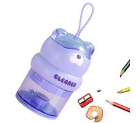 Générique Desktop Vacuum - USB 500mAh Rechargeable Cute Bear Design Cleaning Tool,Mini Desktop Vacuum | for Student Dirt Dust Car Office Home Shop Counter Electronics