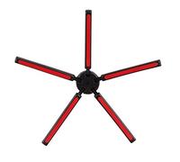 Générique Dessous de plat pliant 21 cm, Silicone, Support de plaque de cuisson pliant, Trivet, Rouge, 21 cm x 210 mm x 34 mm