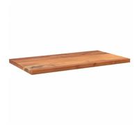 Générique Dessus de Table 120x50x2,5cm Rectangulaire Bois Massif Acacia | Plateau de remplacement, bois dur tropical, table de bar, table d'appoint, design rustique, surface lisse, nettoyage facile