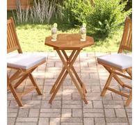 Générique Dessus de Table 60x60x2,5 cm octogonal Bois de Teck Massif,Meubles, Accessoires pour Tables, Plateaux de Table, Brun (Poids 4.7KG)