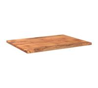 Générique Dessus de Table Acacia Massif 70x60x3,8 cm Rectangulaire