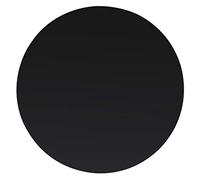 Générique Dessus de Table Rond Verre trempé 800 mm,Meubles,Accessoires pour Tables,Plateaux de Table,Noir,13.58 KG,244617