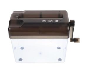 Générique Destructeur de Papier Manuel Portable en ABS, Petite Déchiqueteuse Scolaire Simple et Stylée pour Bureau Professionnel Fonction de Protection Supplémentaire des Fichiers