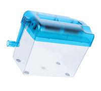 Générique Destructeur Manuel A4 de Bureau et Maison, Petit, Portable, Léger Manivelle pour Destruction Facile et Protection des Données Personnelles