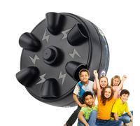 Générique Détecteur de Mensonges à la Roulette - Test de Détecteur de Mensonges Jeu de Doigt Noir À Six Doigts, Jeu de Roulette de Choc Électrique pour Enfants et Adultes Unisexe
