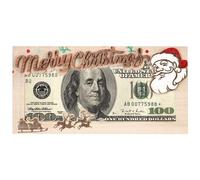 Générique Détenteurs d'argent de Noël,détenteurs d'argent pour Noël,Cartes de Cartes amusantes pour les vacances | Décorations de noël en bois exquises, porte-monnaie de fête pour amoureux, amis