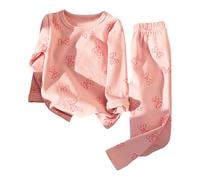 Générique Deux pièces Costume de Pyjamas pour Garçon AdolescentTenues Détente Ensemble Pyjama animé Loungewear décontracté Tenue Col Rond Confortable Idée Cadeau Petites Filles et garçons