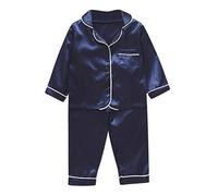 Générique Deux pièces Costume de Pyjamas pour Garçon Tenue décontractée garçons Ensemble Pyjama animé lot 2 Col Rond Pantalon Restez au Chaud en Hiver Petites Filles et