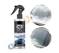 Générique Déverglaçant Pare Brise Voiture,100ml Dégiant à Action Rapide | Dégiant Et Dénéigeant pour Vitres Auto,pour Véhicule Camion SUV Réfrigérateur Domestique Vitre Miroir Rétroviseur