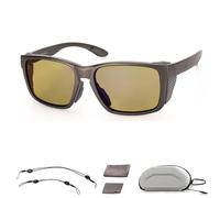 Générique Devimumam Fishing Glasses, Devinuman Fishing Retro Polarised Sunglasses, Anti-fall Integrated Anti-slip Ropes (XL01 T35%)
