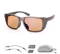 Générique Devimumam Fishing Glasses, Devinuman Fishing Retro Polarised Sunglasses, Anti-fall Integrated Anti-slip Ropes (XL05 T30%)
