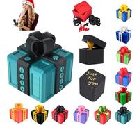 Générique d'honneur Doigt,Boîte Cadeau Really Annoying avec Rangement Coffret Boîte à Surprise Farce et Attrape 3D Figurine Inutile et Décalée pour Anniversaire Noël Boite Cadeau (B 1pcs)