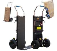 Générique Diables électriques pour Monter Les Escaliers Diable pour Escalade d'escalier Capacité de Charge Maximale de 400kg Diable électrique pour l'entrepôt Logistique de Retrait,1200w