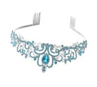 Générique Diadème de Mariée en Alliage Strass, Couronne Élégante et Pratique pour Célébrations, Design Délicat, Résistant la Déformation, Accessoire Cheveux Mariage Femme