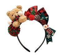 Générique Diadème de Noël | Accessoire Festif pour Chapeaux - Bandeau de Noël pour Filles,Déguisement Costume Célébration Photo Cosplay Femme