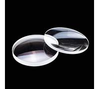 Générique Diamètre 80mm Astronomy Telescope Double Group DIY Optical Lenses Refractive Glass Achromatic DIY Objective Lens Accessories, Single-Layer Blue Film, Focal Length 700mm