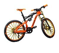 Générique Diecast Metal Model - 1:10 Scale Precision, Realistic Mountain Bike, Durable Zinc Alloy Craft, Highly Detailed Desktop Ornament | for Collectors Boys Enthusiasts