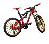 Générique Diecast Metal Model - 1:10 Scale Precision, Realistic Mountain Bike, Durable Zinc Alloy Craft, Highly Detailed Desktop Ornament | for Collectors Boys Enthusiasts