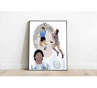 Générique Diego Armando Maradona - Affiche - Poster - Impression (15 * 20cm)
