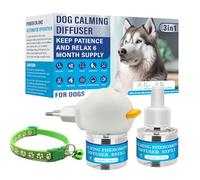 Générique Diffuseur Chien Anti Urine, Aide à Réduire Le Marquage Urinaire, Phéromones Apaisantes, Contribue au Bien-Être du Chien, Idéal en Cas de Stress ou Absence (C)