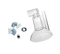 Générique Diffuseur d ' oxygène d ' Aquarium pour Mise à Niveau de Sortie de Filtre, avec Tuyau Droit et raccord coudé, diffuseur d ' oxygène Silencieux de 91mm de diamètre