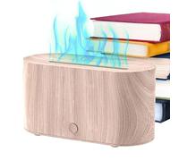 Générique Diffuseur d'air de Flamme,diffuseur Flamme Humidificateur Parfum coloré d'huile d' d'humidificateur Silencieux pour Le Yoga la Maison avec