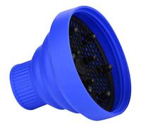 Générique Diffuseur de Cheveux Housse Protectrice Bleue en Silicone Pliable pour Sèche-cheveux Diffuseur D'air Protège Cheveux Chaleur pour Salon et Usage Domestique