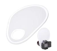 Générique Diffuseur de pour appareil photo - Diffuseur de blanc 11 pouces | Accessoire de flashs en plastique - Flashs faciles à installer qui adoucissent la lumière intense, réduisent les yeux roug