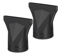 Générique Diffuseur de Sèche-Cheveux Embout 2 Pièces Compatible 4-4,8 CM, Accessoire Nylon Résistant Haute Température, des Dommages Capillaires, Soin Cheveux Éclatants, Coiffage