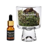 Générique Diffusore Di Muschio Di Pino - Diffusore Passivo per Bottiglia, Diffusoree Olio Decorativo A Lunga Durata | Diffus0re Fragranze per La CASA, Diffus0re Olio Decorativo A Lunga Durata