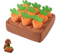 Générique Digging Mat, Dog Search Mat, Interactive Dog Toy, Dog Licking Mat, Interactive Feeding Toy with Carrots, Reward Mat for Dogs, for Time Only Crate Training at Home Mental Enrichment