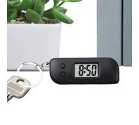 Générique Digital Clock Keychain | Glow-in-The-Dark Pocket Watch Keyring with LED Display for Travel | Clock Keychain for Youth Boys Girls Women Family Friends Athletes Son Daughter
