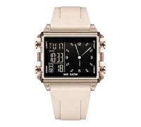 Générique Digital Watch | 50m Waterproof Square Clock Timepiece | Waterproof Watch With Backlight Countdown For WorkHiking Camping Fishing Sports Outdoor Running Gym Cycling