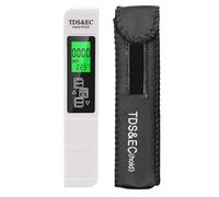 Générique Digital Water Tester, Portable Quality Testing, Accurate Water Detection, Easy to Read LCD, for Garden Aquarium School Experiments Environmental Research Outdoor Travel Home