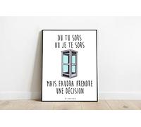 Générique Dikkenek - Ou tu sors ou je te sors - Affiche - Poster - Impression (20 * 27cm)