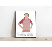 Générique Dikkenek - Quand je vois à qui je plais - Affiche - Poster - Impression (30 * 40cm)