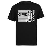 Générique Dillinger Escape Plan T-Shirt Noir À Manches Courtes pour Homme, Régulier