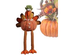Générique Dinde en Peluche - Jouet Thanksgiving Automne Peluche | Centre De Table Automnal pour Appartement Dortoir École Bureau | Décor Bureau École Dortoir