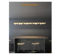 Générique Dining Room Pendent Lamp Kitchen Island Light Long Linear For Home Bar Table Nordic Lamps LED Chandeliers For Dining Room
