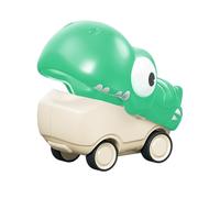 Générique Dinosaur Car Toy, Cartoon Push Vehicles Model, Animal Pull Back Car, 3.35x2.36x2.95 inches Fall-Resistant Design, Safe Rounded Edges, Ideal for Toddler, Indoor and Outdoor Play