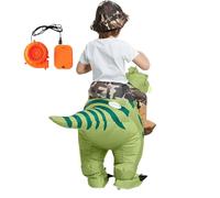 Générique Dinosaur Costume, Blow Up Outfit, Inflatable Cosplay Suit, Fun Party Performance Wear, Compact Ideal for Women, Men, Kids, Halloween, School Events, Theme Park, Stage Use