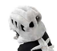 Générique Dinosaur Costume | Plush Skeleton Dinosaur Halloween Outfit | Cosplay Dress Up for Men Women Kids Adults | Masquerade Birthday Party Carnival Holiday Stage Performance Event Wear