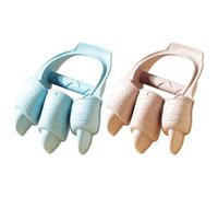 Générique Dinosaur Excavator Claw Toys - 2 Pack Sand Snow Shovels | Hard Grip Hand Digging Tools for Kids | for Sandcastles Snowmen Summer Winter