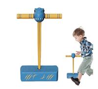 Générique Dinosaur Foam Jumping Stick, Kids Bounce Toy with Soft Foam Handles, Lightweight Dinosaur Jumper, Ideal for Toddler, Girls, Boys, Age 3+, Indoor and Outdoor, 9.84x2.76x4.33 inches
