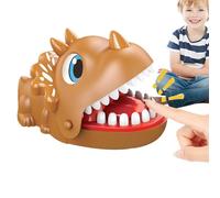 Générique Dinosaur Games - PP 14.7x9.8cm | Triangle Dragon Mouth Finger Bite Toy, Interactive Dentist Teeth Challenge Game | for Family Party Kids Adults Travel Fun Tabletop Entertainment Activities