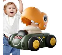 Générique Dinosaure Push and Go, Voiture à Friction - Voiture Jouet à inertie pour Tout-Petit | Jouet à inertie Push and Go, Jeu éducatif alimenté par Friction pour garçons