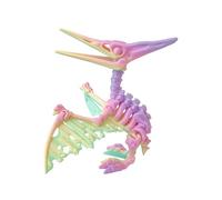 Générique Dinosaures Imprimés en 3D,Statue De Dinosaure avec Articulations Mobiles - Statue d'animal Articulée Et Flexible | pour pour la Maison Le Salon la Salle d'Étude et l'Affichage sur Le Bureau