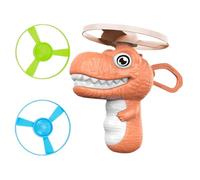 Générique Disc Flying Toy - Interactive Cat Fetch Toy | Funny Dinosaur Launcher with 3 Propeller Spinners, Tracking & Hunting Toys for Kittens & Dogs, Indoor Outdoor Yard Garden Game,