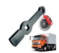 Générique Disc Wrench - Steel, 8.66in Wrenches Tool Heavy-Duty Rustproof Performance | Ergonomic Labor-Saving Automotive Brake Disc Service Tool, Truck Brake Wrench For Car Maintenance, Truck Repair,