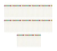 Générique Disco Ball Stir Sticks, 12cm Cocktail Fruit Picks, 100 Piece Decorative Party Sticks, Reliable Bar Accessory for Drinks, Appetizers, Events, Holiday Gatherings